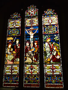 The eastern most window in the south aisle February 2013